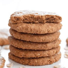 Crispy Oatmeal Chip Dog Treats