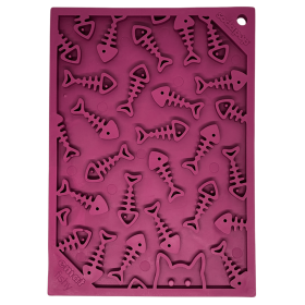 Fishy emat - Small Enrichment Lick Mat for Dogs and Cats
