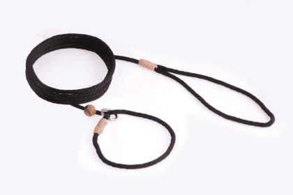 Nylon Slip Lead With Stopper (6 ft  x 1/8in or 4mm) (Size: 6 ft  x 1/8in or 4mm)