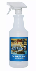 Tickslick 5oz Spray Concentrate (Makes 32 oz) (Color: Lavender/Orange, Size: 5 oz)