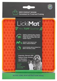 LickiMat® Mini Tuff Soother Dog (Option: Mini Tuff Soother Yellow Dog)