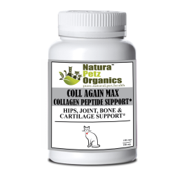 Coll Again Max Collagen Peptide Support Capsules* Hips, Joint, Bone & Cartilage Support* Dogs & Cats* (Size: Dog & CAT 150 caps / 250 mg.)