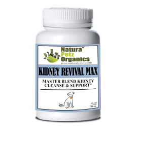 Kidney Revival Max Master Blend Kidney Cleanse & Support Capsules* Adult & Senior Dogs (Size: DOG 150 Caps - 500 mg.)