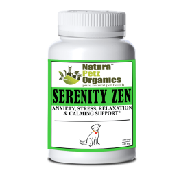 Serenity Zen - Anxiety, Stress, Relaxation & Multi-Systems Calming Support Dogs & Cats* (Size: DOG / 150 caps / 615 mg / Size 1)