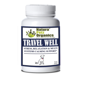 Travel Well - Stress, Relaxation & Calming Stress Support* For Dogs And Cats On The Go* (Size: Dog / 90 caps / 500 mg/Size 1)