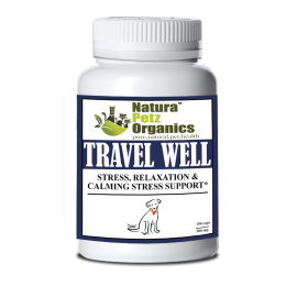 Travel Well - Stress, Relaxation & Calming Stress Support* For Dogs And Cats On The Go* (Size: Dog / 150 caps / 500 mg/Size 1)