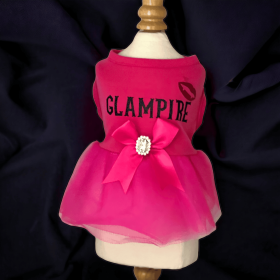GLAM-pire Tutu Dog Dress (Size: XS)