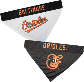 Baltimore Orioles Reversible Bandana (Size: L-XL)