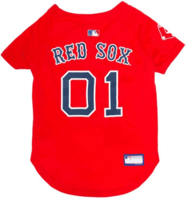 Boston Red Sox Pet Jersey (Size: 3 XL)