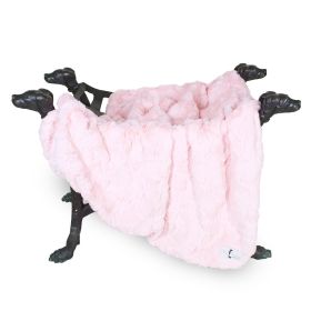 Bella Dog Blanket (Color: Baby Pink, Size: Throw)