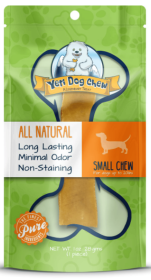 Yeti Dog Chew (Color: Yellow, Size: small)