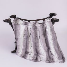 Cashmere Dog Blankets (Color: Angora, Size: LG)