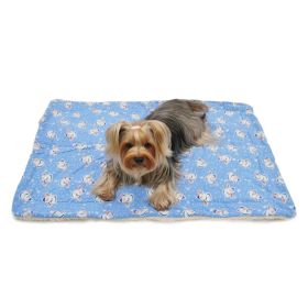 Flannel/Ultra-Plush Blanket (Option: Snowman & Snowflakes)