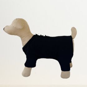 Sweet Dreams Dog Pajamas (Color: Black, Size: XS)