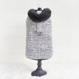 Zha Zha Dog Coat (Color: Alloy, Size: MD)