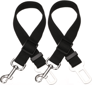 2pcs Pet Dog Cat Car Seat Belt Safety Leash Vehicle Seatbelt Harness (Specification (L * W): 2pcs, Colour: Blue)