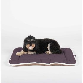DGS Pet Products Pet Cotton Canvas Sleeper Cushion Extra Small Sand 15" x 20" x 1" (Color: Pebble Grey, Size: Extra Large)