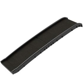 Folding Dog Ramp for Car, 61 Inches Portable Pet Ramp with Non Slip Surface, Raised Side Rails (Option: Frosted)