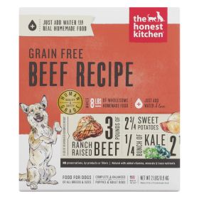 The Honest Kitchen - Dog Food - Beef Recipe - Case Of 6 - 2 Lb. (Option: Grain Free)