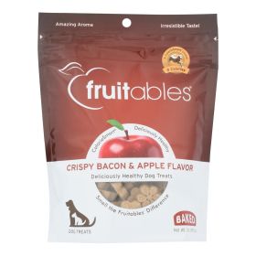 Fruitables - Dog Treats Crunchy - Case Of 8 - 7 Oz (Option: Bacon & Apple)