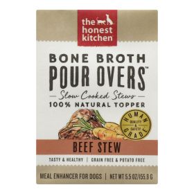 The Honest Kitchen - Dog Fd Por Ovr - Case Of 12 - 5.5 Oz (Option: Beef Stew)