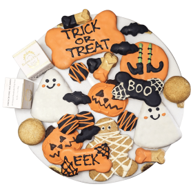Themed Dog Treats Gift Box (Option: Halloween)