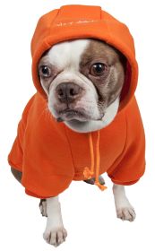 Fashion Plush Cotton Pet Hoodie Hooded Sweater (Size: large)