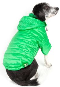 Lightweight Adjustable 'Sporty Avalanche' Pet Coat (Size: medium)