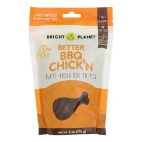 Bright Planet - Dog Treat Better - Case Of 12 - 6 Ounces (Option: Barbecue Chicken)