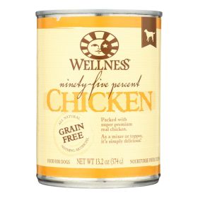 Wellness Pet Products Canned Dog Food - 95% - Case Of 12 - 13.2 Oz (Option: Chicken)