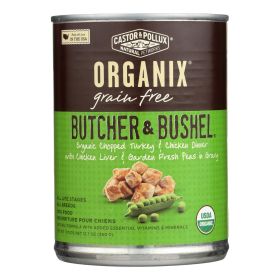 Castor And Pollux Organic Adult Dog Food - Case Of 12 - 12.7 Oz. (Option: Turkey And Chicken)