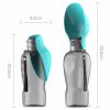 Pet Outdoor Folding Water Bottle for Outdoor Pet Drinkinf
