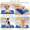 Pet Dog Cooling Mat Pressure Activated Gel Self Cooling Mat Pad Pet Cooling Bed Mats Portable Pet Cooling Blanket