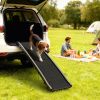 Folding Dog Ramp for Car, 61 Inches Portable Pet Ramp with Non Slip Surface, Raised Side Rails
