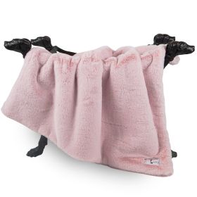 Divine Plus Dog Blankets (Color: Blush, Size: LG)