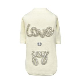 Love n Joy Tee (Color: Ivory, Size: MD)