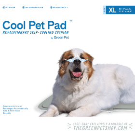 Cool Pet Pad (Color: Sage Gray, Size: XL)