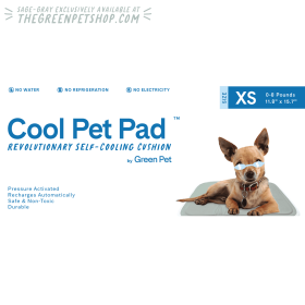 Cool Pet Pad (Color: Sage Gray, Size: XS)