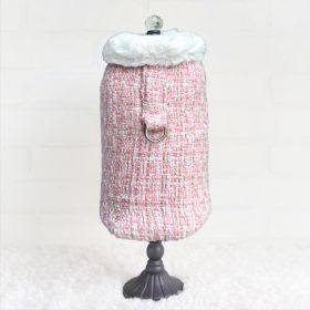Annabella Dog Coat (Color: Pearl, Size: LG)