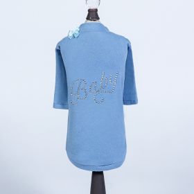 Baby Dog Tee (Color: Blue, Size: MD)