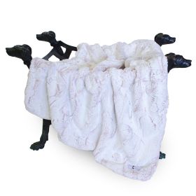 Whisper Dog Blanket (Color: Baby Pink, Size: Throw)